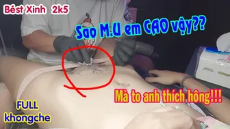 Xăm bé xinh giửa đèo đồi M"Ucao chới với AE thích ghê #leethanhdnai #tattoo #timelapse