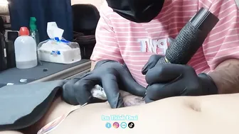 Girl best xinh xăm showroom zùng kízn thấy hết trơn #leethanhdnai #tattoo #timelapse #3