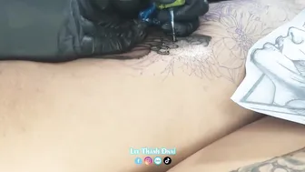 Em có nhiêu Xăm hết còn gì nữa mà phải che #leethanhdnai #tattoo #timelapse #2