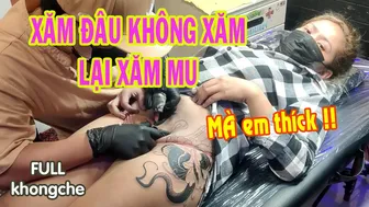 Tại sao em thích xăm MU #leethanhdnai #tattoo #timelapse