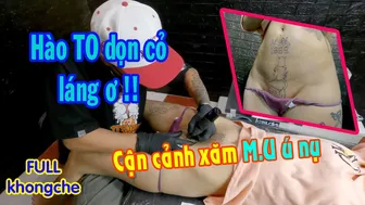 Xăm là chơi xã láng em ơi xăm đâu cũng chịu #leethanhdnai #tattoo #timelapse