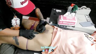 Xăm là chơi xã láng em ơi xăm đâu cũng chịu #leethanhdnai #tattoo #timelapse #2