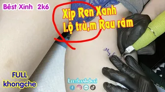 Xăm Font #leethanhdnai #tattoo #timelapse