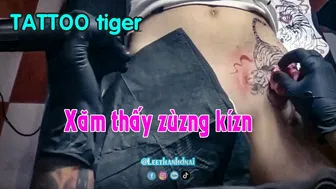 2k5 bést xinh xăm thấy zùzng kízn Tattoo tiger #leethanhdnai #tattoo #timelapse #1