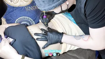 Tattoo devil for best girl #leethanhdnai #tattoo #timelapse #2