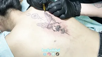 Xăm luôn 1 cặp cho 2 em bé xinh hình xăm đẹp gợi cảm #leethanhdnai #tattoo #timelasp #2