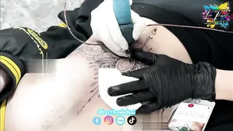 TATTOO Mandalas Full ngựz big size cực chất #leethanhdnai #tattoo #timelapse #4