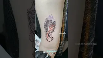 Dragon lady tattoo Hình xăm rồng #tattoo #leethanh #timelapse | Lee Thành Đnai