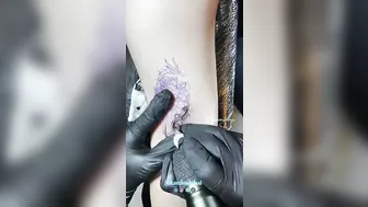 Dragon lady tattoo Hình xăm rồng #tattoo #leethanh #timelapse | Lee Thành Đnai #2