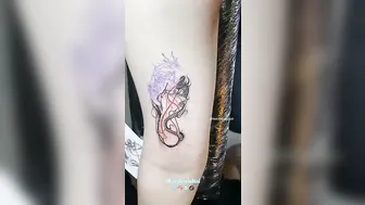 Dragon lady tattoo Hình xăm rồng #tattoo #leethanh #timelapse | Lee Thành Đnai #3