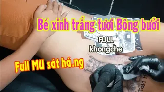 Đã xăm là phải xăm cho tới bé xinh 2k6 #leethanhdnai #tattoo #timelapse