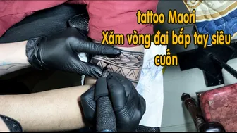 TATTOO Vòng đai maori cực chất hottrend | Lee Thành Đnai