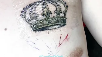 Crown and diamon tattoo #leethanh #tattoo | Lee Thành Đnai #2