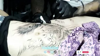 TATOO phượng hoàng xăm full V*ùng K*ín phoenix | Lee Thành Đnai #2