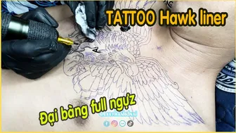 TATTOO Đại bàng full ngựz hình xăm đẹp | Lee Thành Đnai