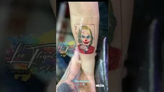 TATTOO joker xăm hình joker mini kute | Lee Thành Đnai