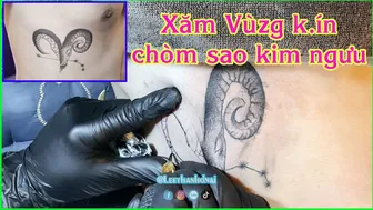 Xăm cung kim ngưu rãi hat cực mịn | Lee Thành Đnai