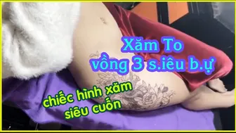 Nhìn gần hình xăm snake full đùi cho 2k3 | Lee Thành Đnai #1