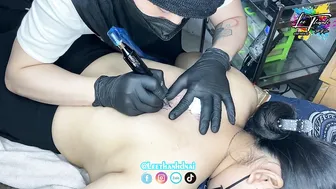 TATTOO single mom cô gái 2k2 xăm mẹ bồng con | Lee Thành Đnai #2