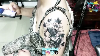 TATTOO 2k Xăm hình hoa lộ nụ hoa | Lee Thành Đnai #3