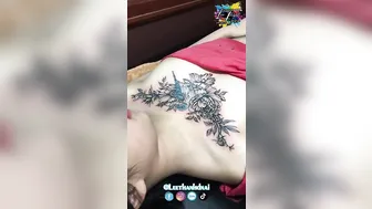 TATTOO hình xăm 2k3 ngực chim và hoa tĩa hàng đẹp | Lee Thành Đnai #4