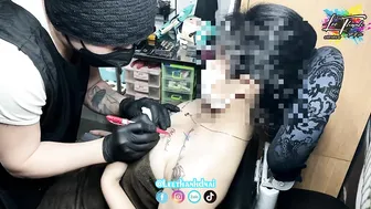 TATTOO Freehand xăm bé xinh 2k5 | Lee Thành Đnai #2