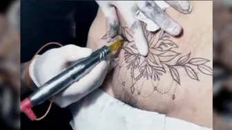 TATTOO khongche xăm M U hình hoa Mandalas | Lee Thành Đnai #1