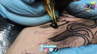 TATTOO 2k5 Xăm cá chép hình xăm đẹp | dạy xăm online | Lee Thành Đnai #2