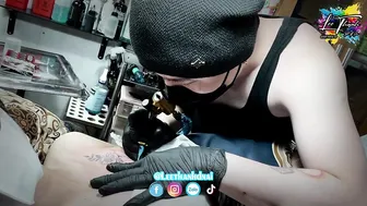 TATTOO Quay xăm các bé xinh nhưng thiếu camara man có tâm | Lee Thành Đnai #2