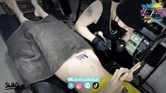 TATTOO bé xăm ngay M U nhột nhột cô nhỏ | Lee Thành Đnai #2