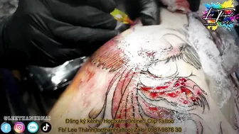 TATTOO Bé xinh k3 xăm m.ôzg phoenix siêu đẹp | Lee Thành Đnai #4