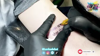 TATTOO Font fax hình xăm chử cực chất siêu nét | Lee Thành Đnai #3