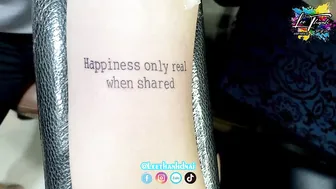 TATTOO Font fax hình xăm chử cực chất siêu nét | Lee Thành Đnai #4