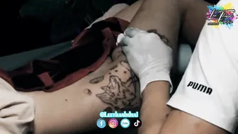 TATTOO hình xăm cáo hồ ly 9 đuôi bé xinh 2k 4 | Lee Thành Đnai #3