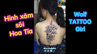 HÌNH XĂM sói lưng bé xinh 2k 4 | Lee Thành Đnai #1