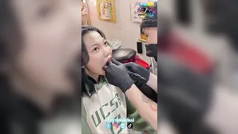 PIERCING bé 2k2 xỏ khuyên xinh kute | Lee Thành Đnai #3