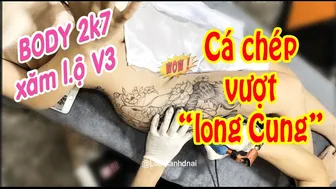 Bé Ly xinh 2k2 xăm cá chép p2 | Lee Thành Đnai