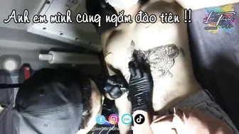 Xăm hình khỉ hái cặp đào bé 2k3 mandalas | Lee Thành Đnai #4