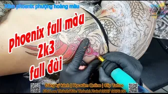 XĂM HÌNH phoenix tattoo bé xinh 2k2 full | Lee Thành Tats&Pies