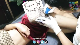 TATTOO 2K 6 xăm full hoa bao đẹp | Lee Thành Đnai #4