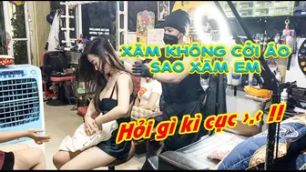 XĂM HÌNH bé mình dây 2k3 lên hình xinh xẽo | Lee Thành Đnai #1