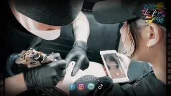 TATTOO Tổng clip các bé xinh 2k3 xăm nguc hình cực chất | Lee Thành Đnai #3