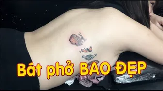 Bé 2k3 xăm siêu combo bát phở cực chất | Lee Thành Đnai