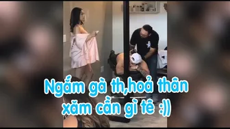 Ngắm b*ướm gái xinh khongche xăm không cần ủ tê nhé | Lee Thành Đnai