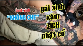 TATTOO phong cách xăm zích full lưng nhật cổ | Lee Thành Đnai #1