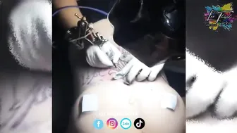 TATTOO xăm bưởi cho bé 2k3 hình mandalas | Lee Thành Đnai #2