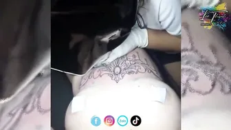 TATTOO xăm bưởi cho bé 2k3 hình mandalas | Lee Thành Đnai #4