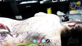 TATTOO khongche xăm full người full HD | Lee Thành Đnai #4