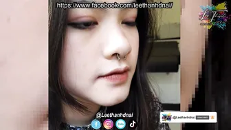 XỎ KHUYÊN dấu khuyên mũi xỏ Septum piercing | Lee Thành Đnai #2