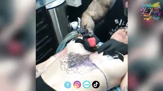 TATTOO xăm hình mandalas full ngự.c siêu v1 | Lee Thành Đnai #2